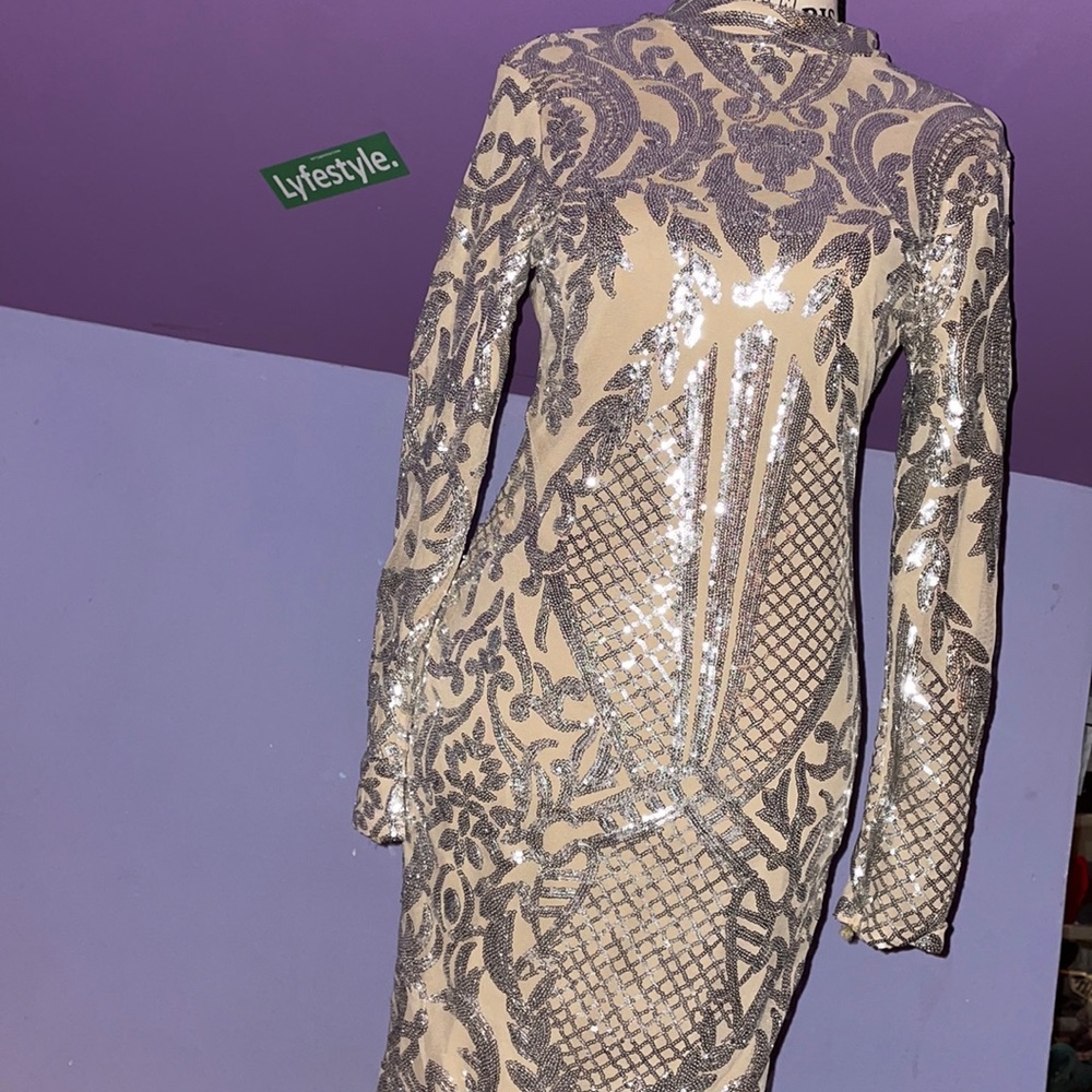 Sparkly Fitted Dress